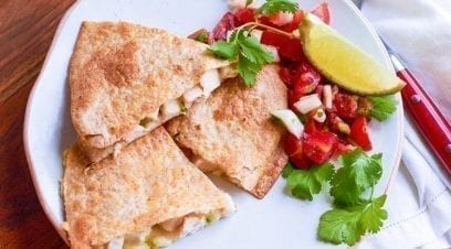 Easy Chicken Quesadilla