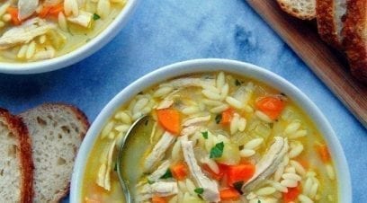 Turkey Orzo Soup