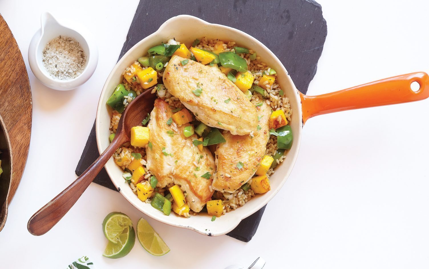 20-Minute Mango Chicken Bowls